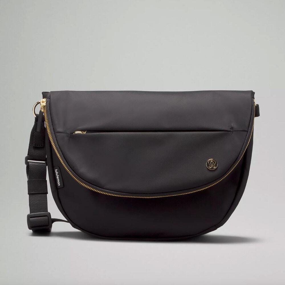NEW Lululemon All Night Festival Crossbody Belt Bag 5L - Black/Gold